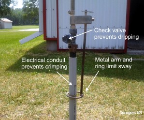 The improved drop arm