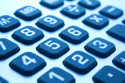 Stock calculator image.