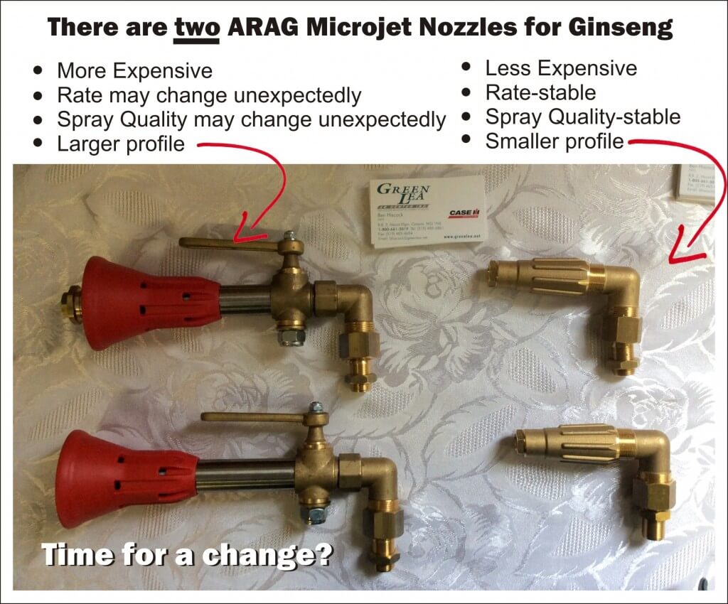 Two versions of the ARAG Microjet.