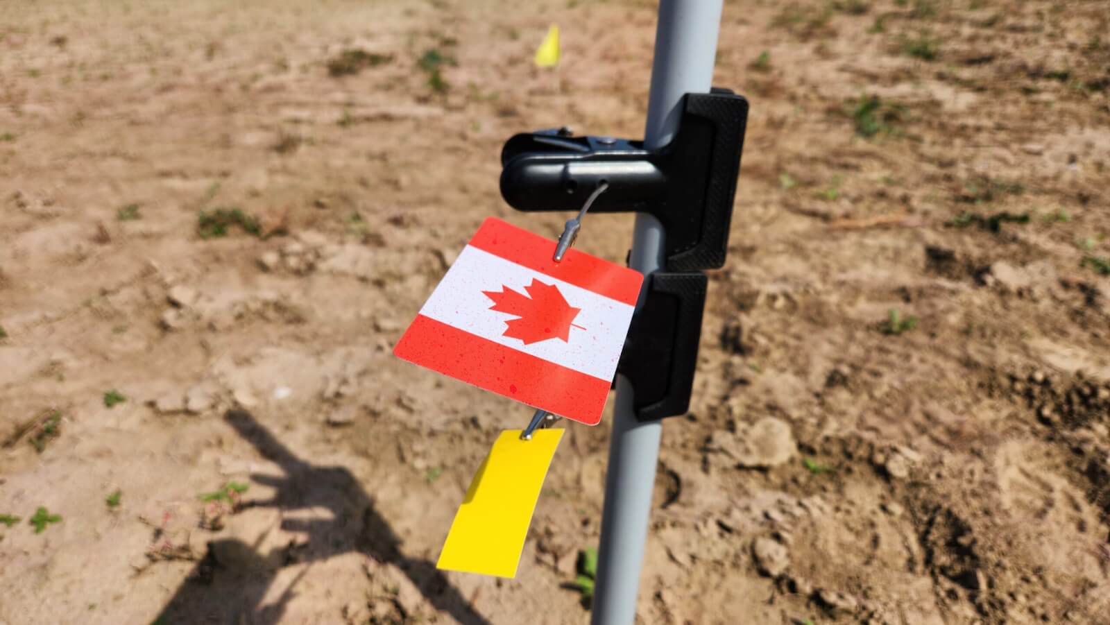 Droplet trajectories from rotary spray drone application: Implications for swath width measurements