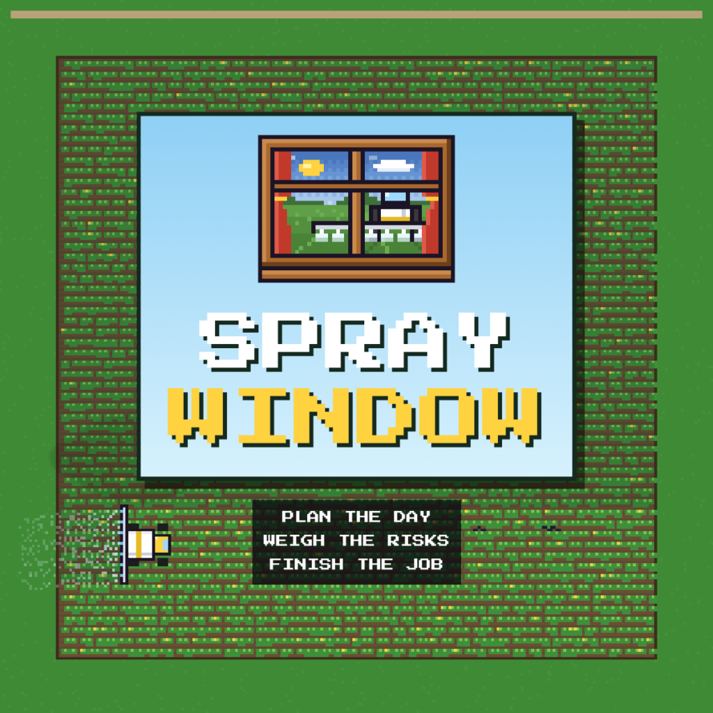 Spray Window – Can you plan a spray week?